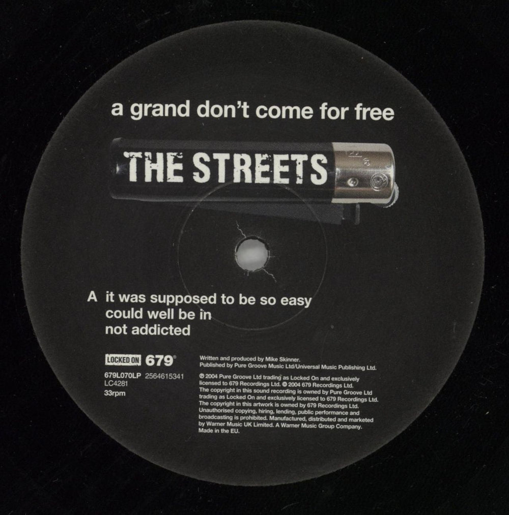 The Streets A Grand Don't Come For Free UK 2-LP vinyl record set (Double LP Album) RET2LAG284815