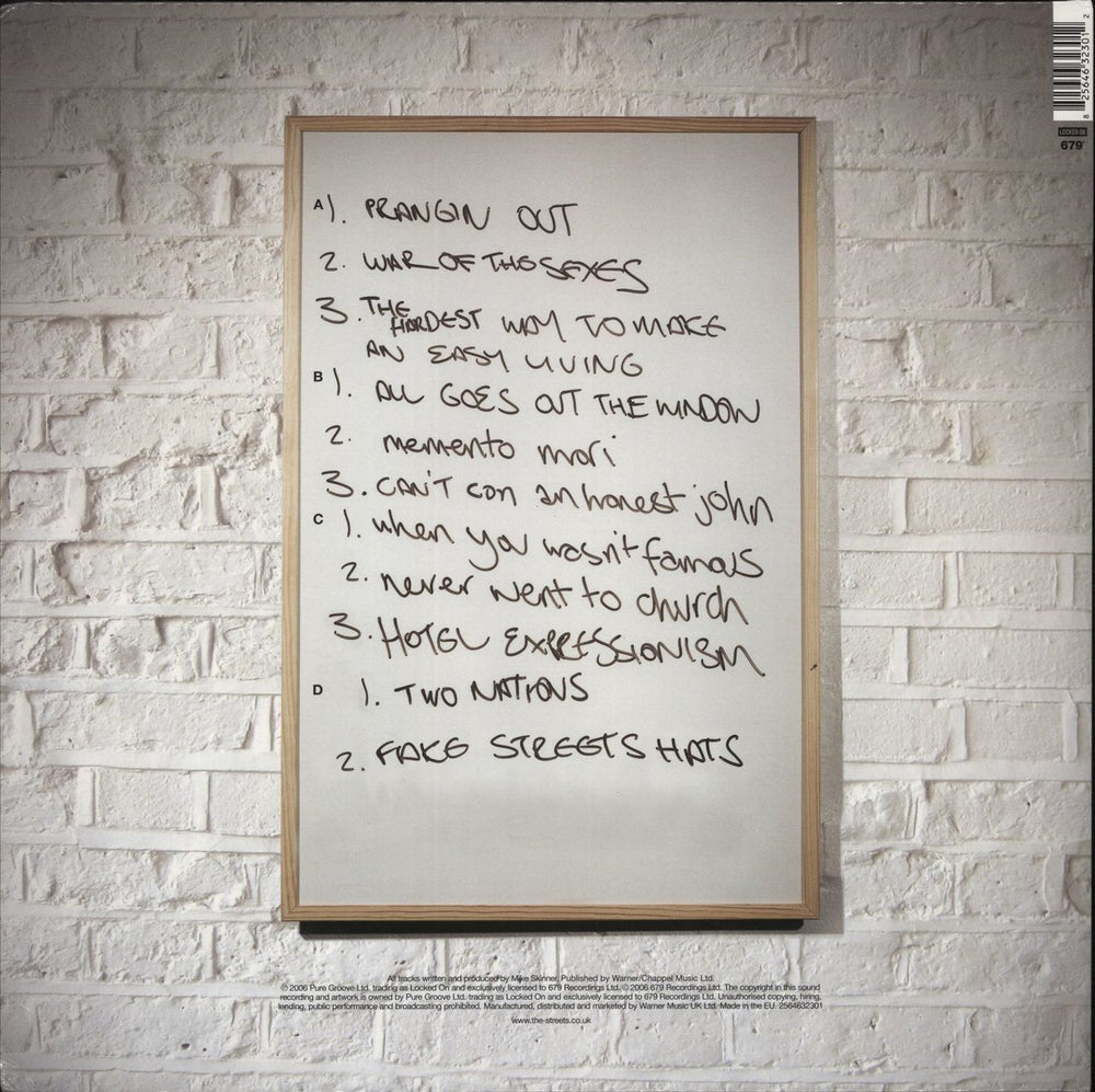 The Streets The Hardest Way To Make An Easy Living UK 2-LP vinyl record set (Double LP Album) 825646323012