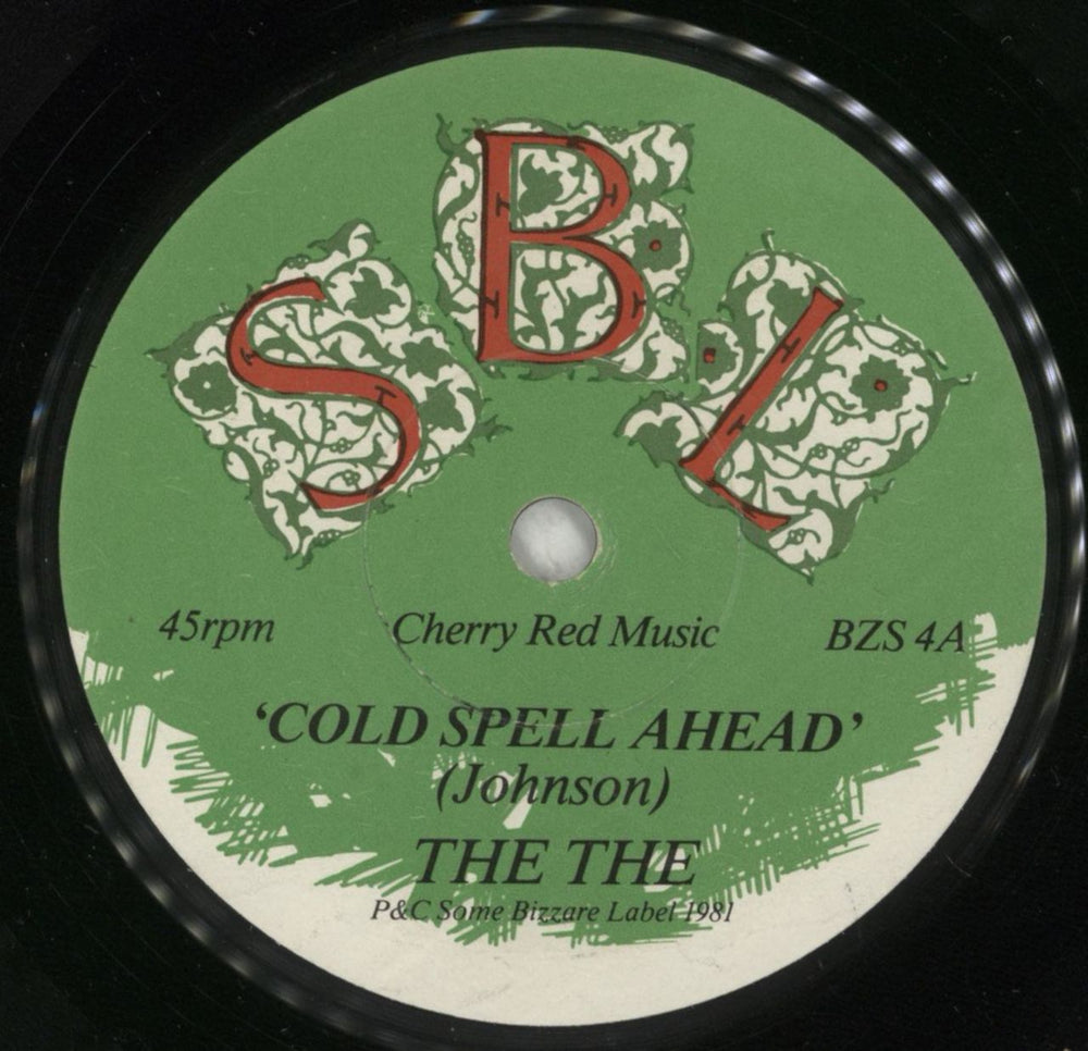 The The Cold Spell Ahead - EX UK 7" vinyl single (7 inch record / 45) THE07CO867681
