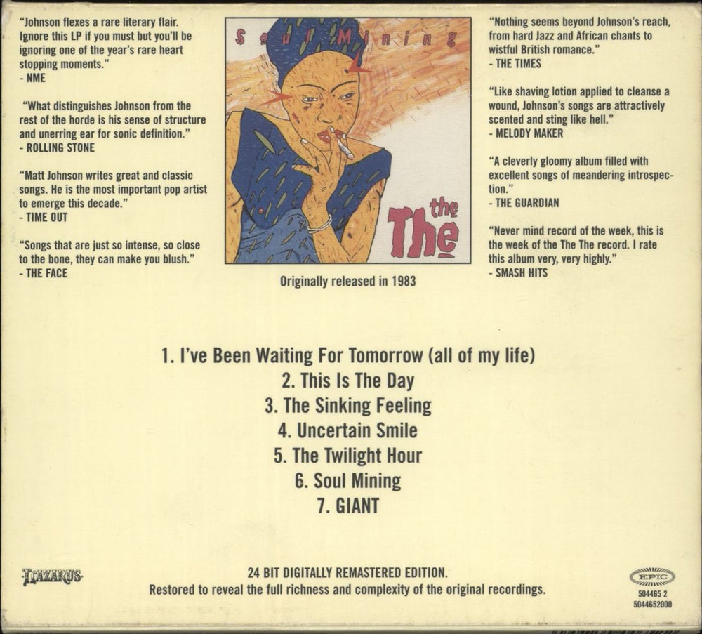 The The Soul Mining UK CD album (CDLP) 5099750446522