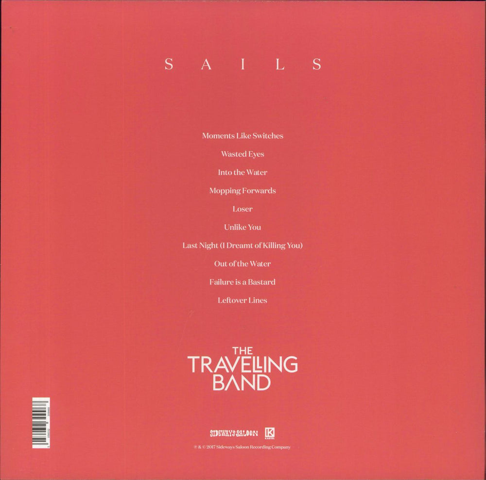 The Travelling Band Sails - White Vinyl UK vinyl LP album (LP record) 5056032309968