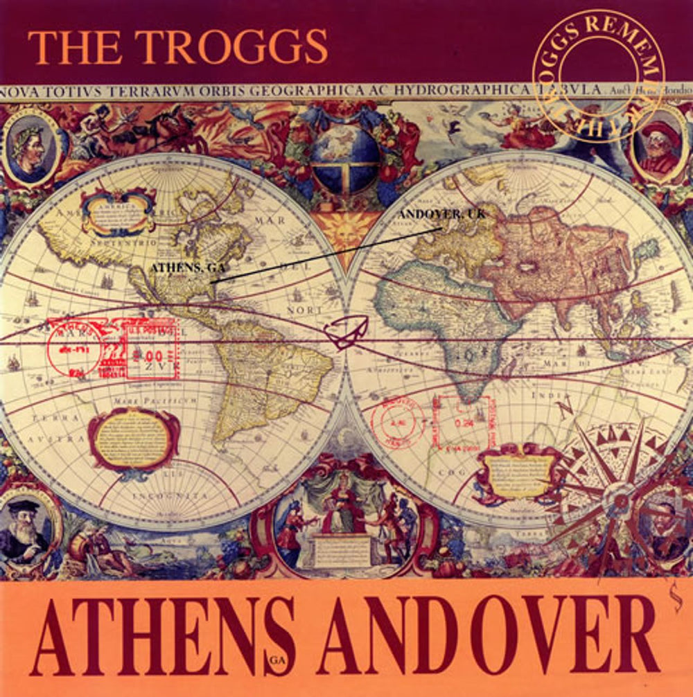 The Troggs Athens And Over UK vinyl LP album (LP record) ESSLP180