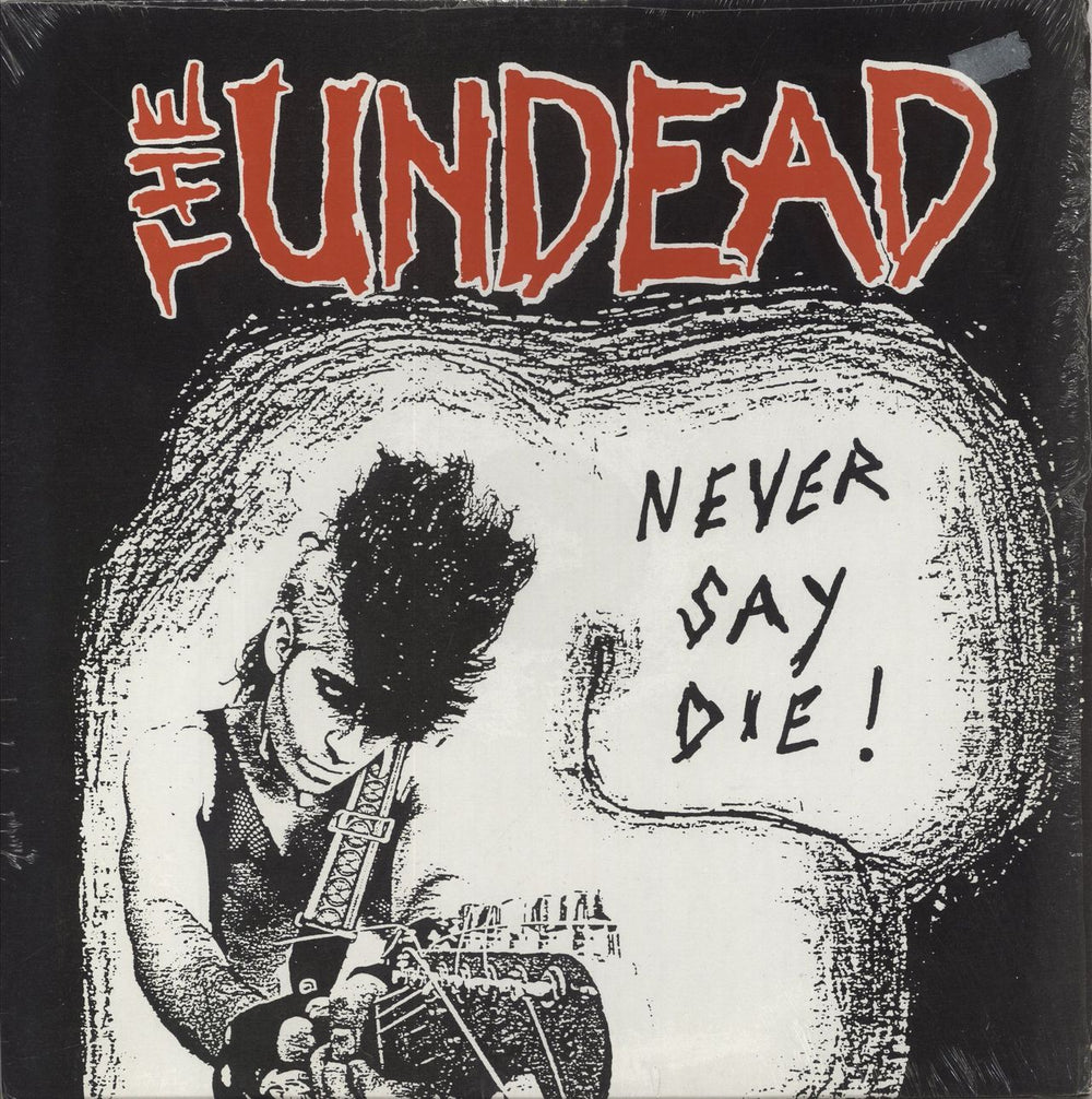 The Undead Never Say Die! US vinyl LP album (LP record) LP001