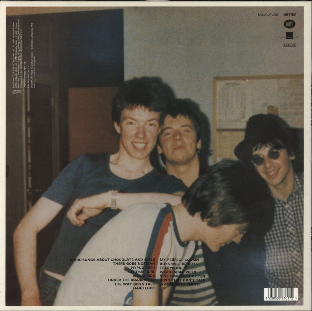 The Undertones Hypnotised US vinyl LP album (LP record) 4050538216172