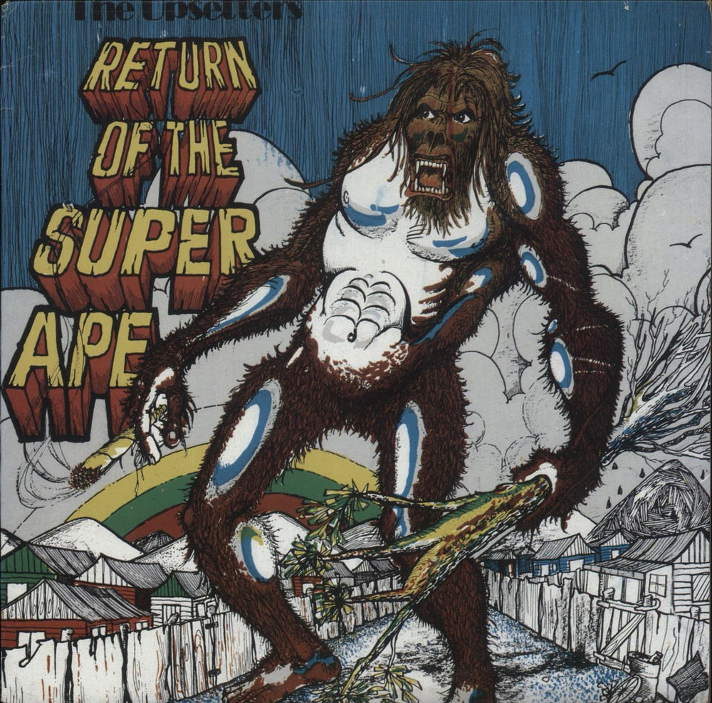The Upsetters Return Of The Super Ape Jamaican vinyl LP album (LP record) VP1001