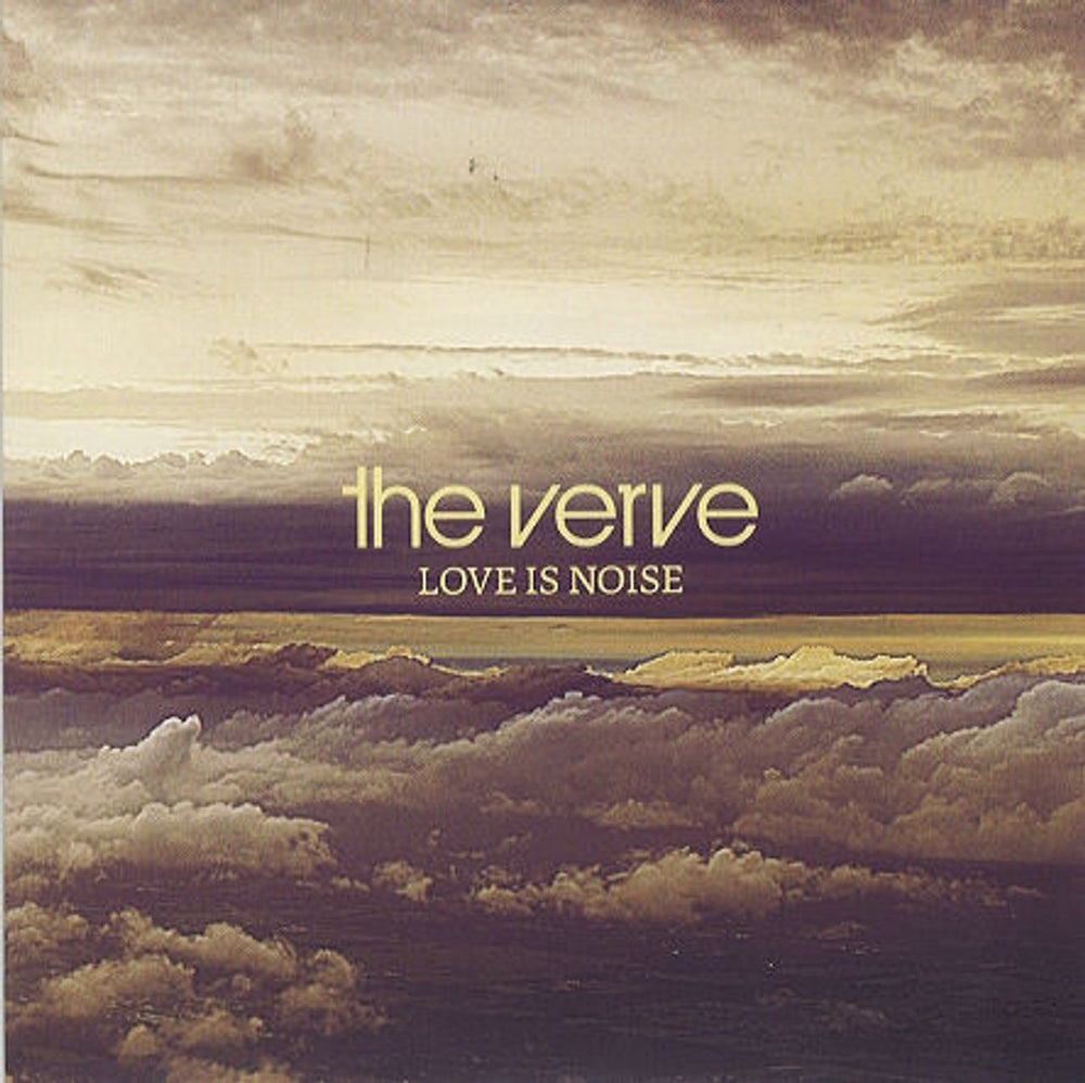 The Verve Love Is Noise - Clear Vinyl UK 7" vinyl single (7 inch record / 45) VERVE003