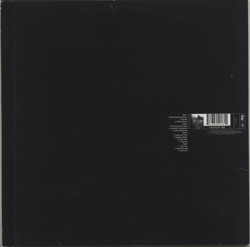 The Verve Urban Hymns - 1st Picture Labels [W/O Perimeter Text]- EX UK 2-LP vinyl record set (Double LP Album) 724384491314