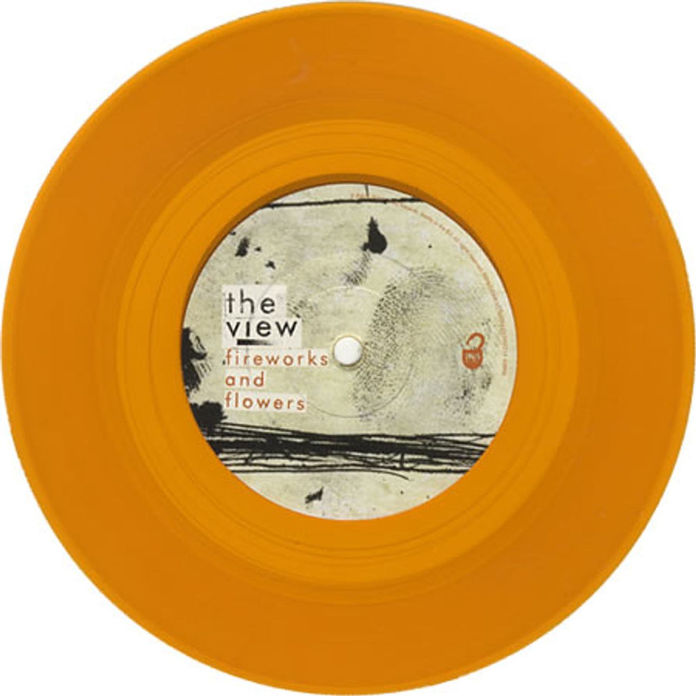 The View The Don - Translucent Orange Vinyl - Promo stickered UK 7" vinyl single (7 inch record / 45) TVW07TH397614