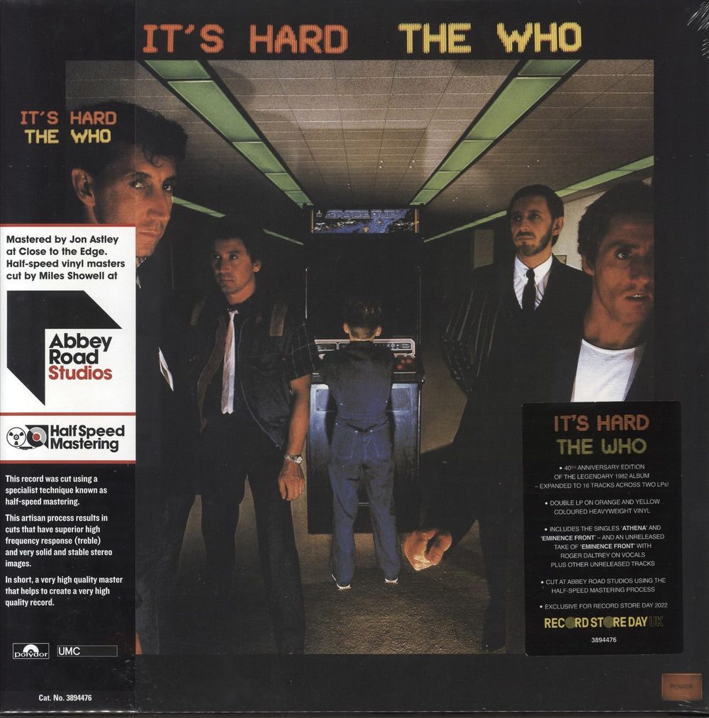 The Who It's Hard - RSD 2022 - Orange & Yellow  - Sealed UK 2-LP vinyl record set (Double LP Album) 3894476