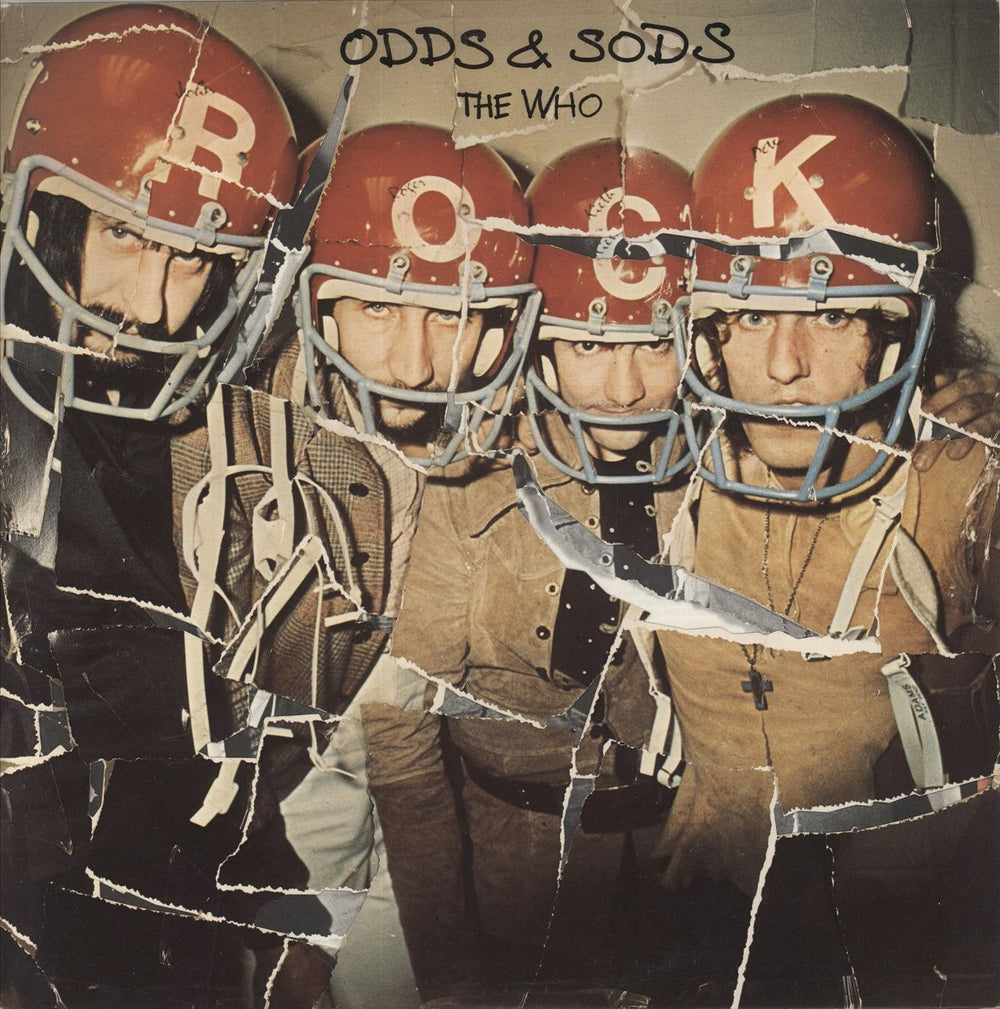 The Who Odds & Sods + Poster UK vinyl LP album (LP record) ACB254