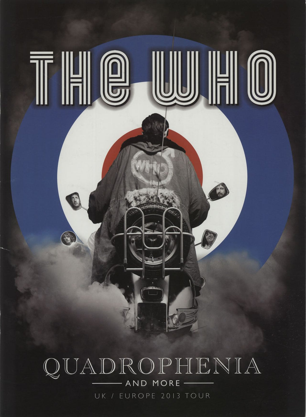 The Who Quadrophenia + ticket UK tour programme TOUR PROGRAMME