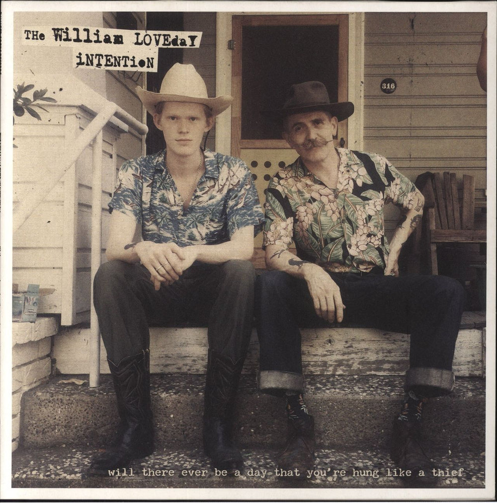 The William Loveday Intention Will There Ever Be A Day That You're Hung Like A Thief UK vinyl LP album (LP record) DAMGOOD545LP