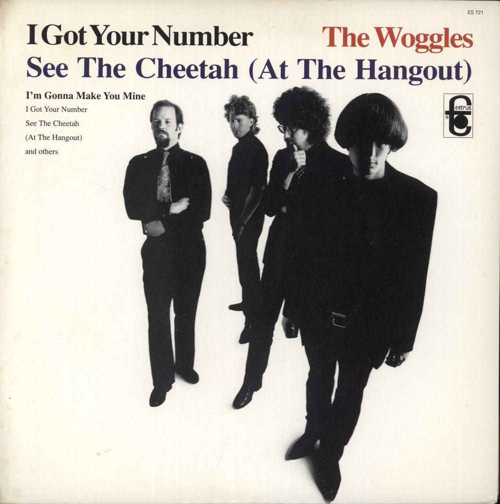 The Woggles I Got Your Number US 7" vinyl single (7 inch record / 45) ES-721