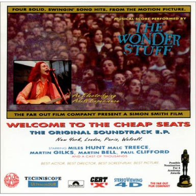 The Wonder Stuff Welcome To The Cheap Seats UK 12" vinyl single (12 inch record / Maxi-single) GONEX14