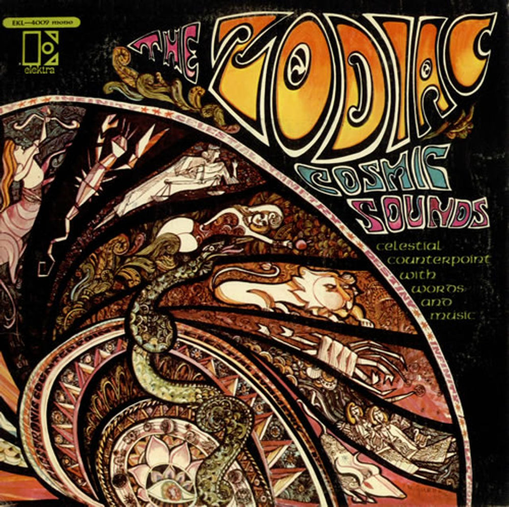 The Zodiac Cosmic Sounds - 1st UK vinyl LP album (LP record) EKL-4009