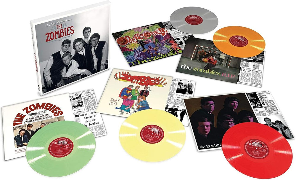 The Zombies In The Beginning... - Coloured Vinyl 5-LP Box Set - 180 Gram - Sealed UK Vinyl Box Set ZOMVXIN837313