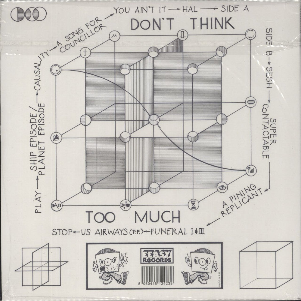 Thee MVPs Science Fiction - Blue Splatter Vinyl - Autographed + Slipmat - Sealed UK vinyl LP album (LP record) 5060446124239