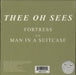 Thee Oh Sees Fortress - shrink US 7" vinyl single (7 inch record / 45)