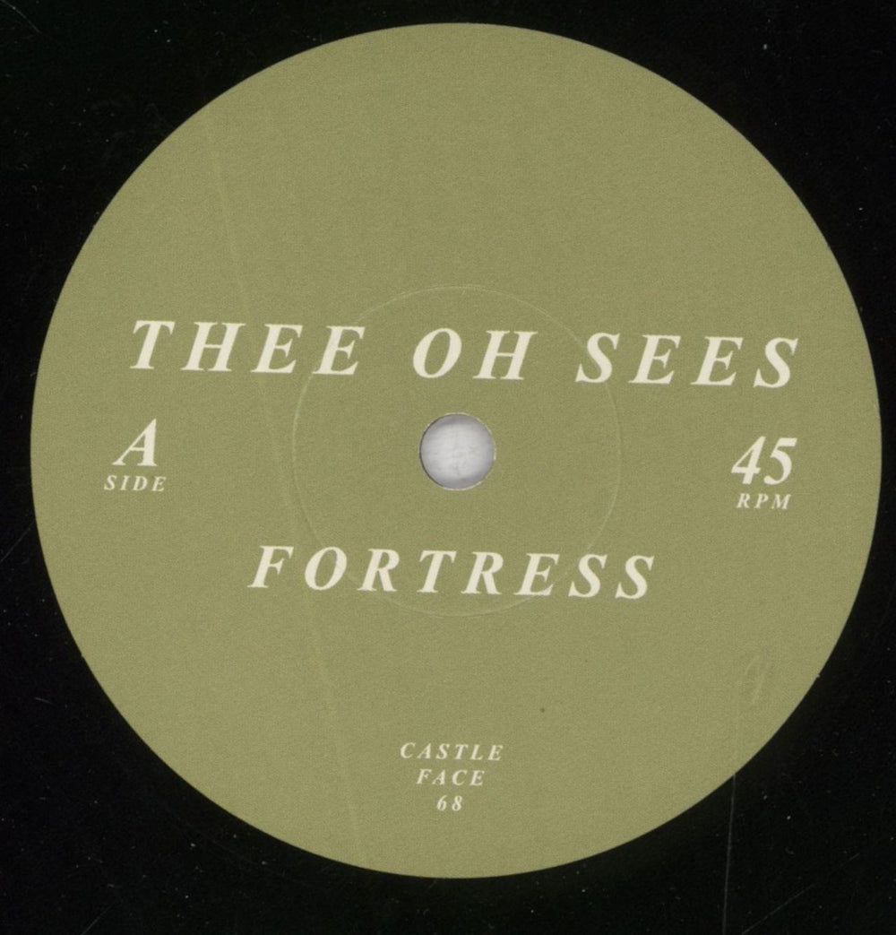 Thee Oh Sees Fortress - shrink US 7" vinyl single (7 inch record / 45) YK707FO835038