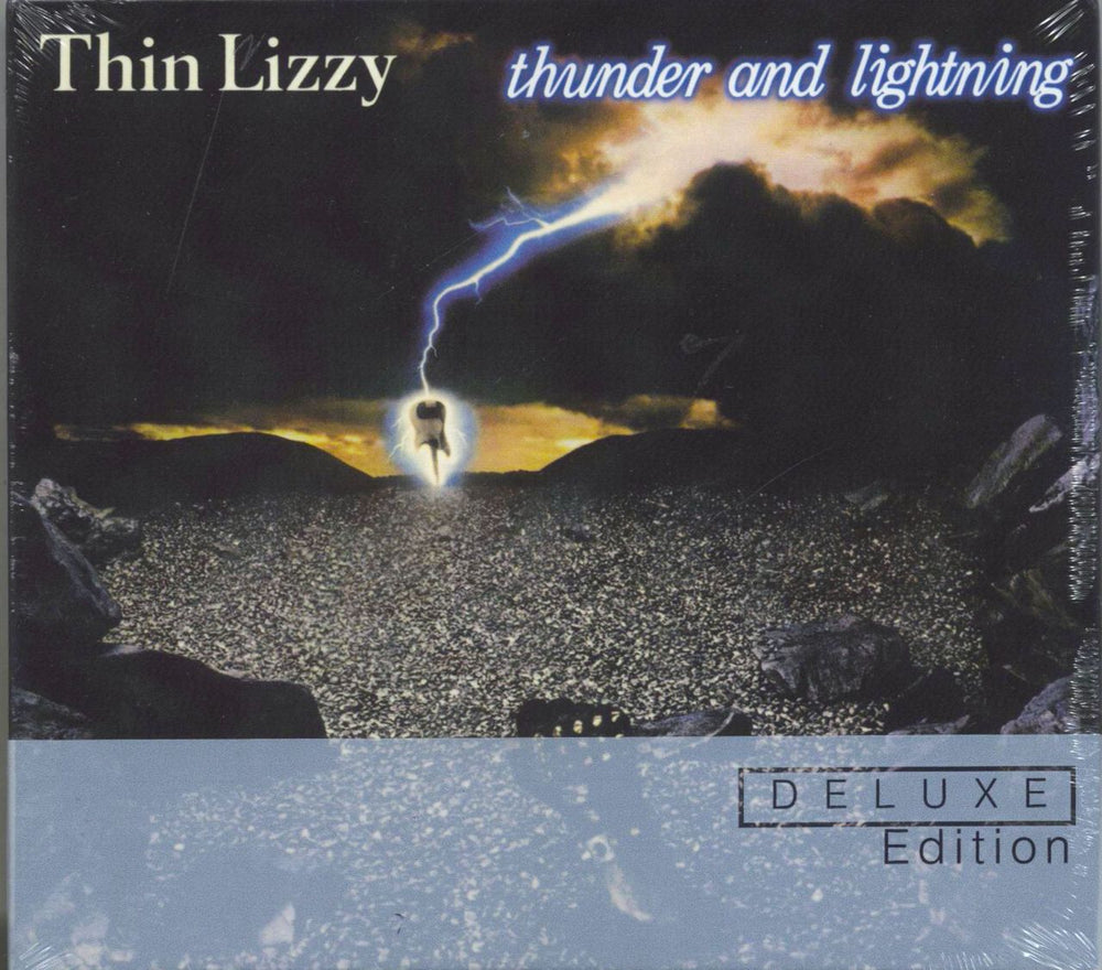 Thin Lizzy Thunder And Lightning - Deluxe Edition UK 2 CD album set (Double CD) 2792223