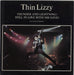 Thin Lizzy Thunder And Lightning + Poster UK 12" vinyl single (12 inch record / Maxi-single) LIZZY1212