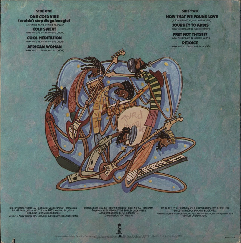 Third World Journey To Addis US vinyl LP album (LP record)