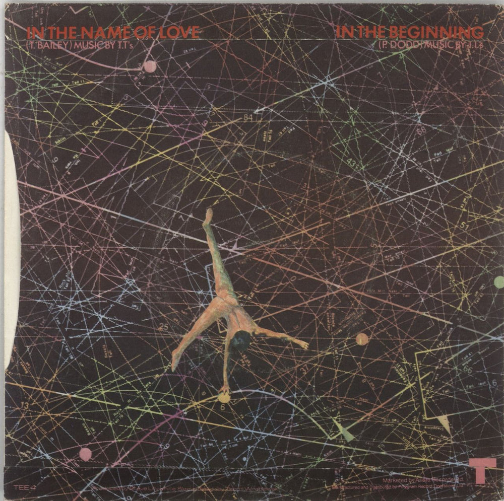 Thompson Twins In The Name Of Love + Sleeve UK 7" vinyl single (7 inch record / 45)