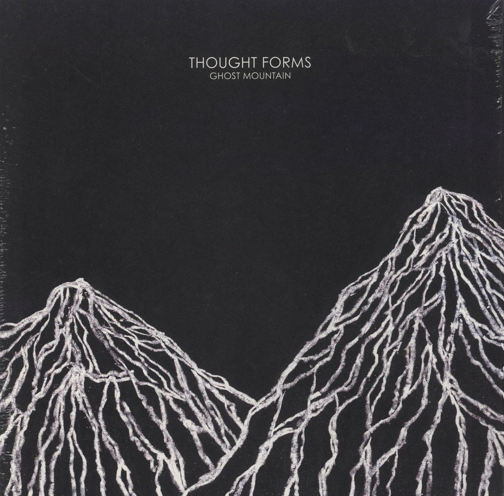 Thought Forms Ghost Mountain - Blue Vinyl UK vinyl LP album (LP record) INV111