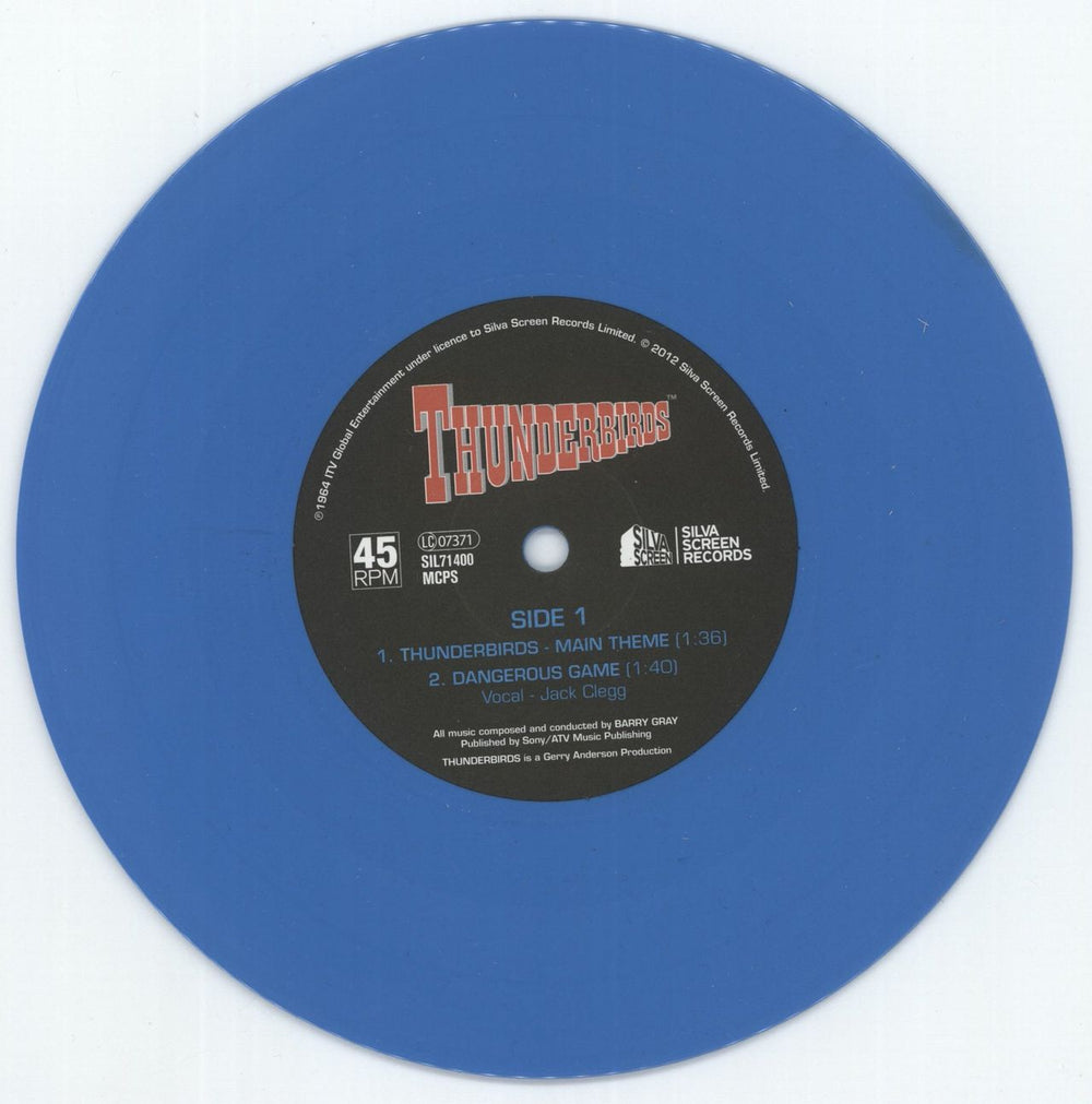 Thunderbirds Thunderbirds EP UK 7" vinyl single (7 inch record / 45) UDB07TH582520