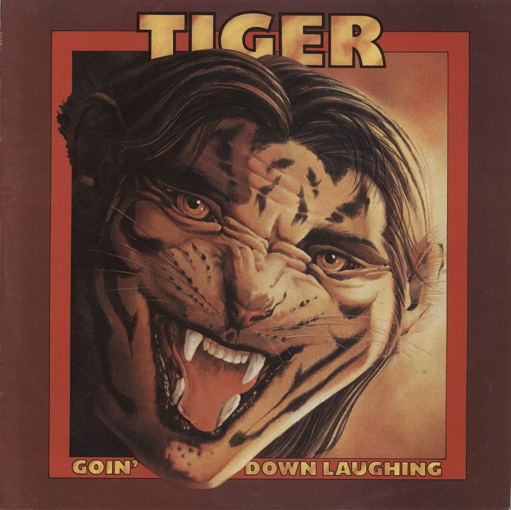 Tiger (70s) Goin' Down Laughing UK vinyl LP album (LP record) EMC3153