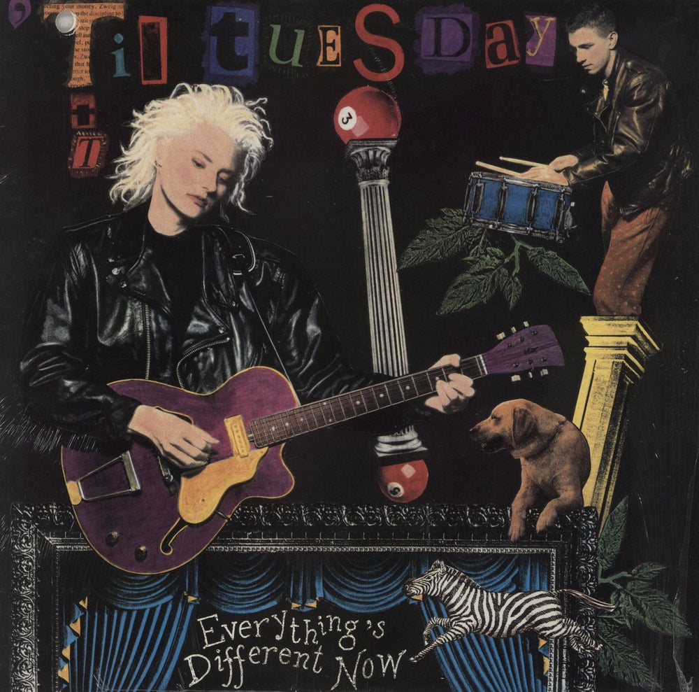 Til Tuesday Everything's Different Now + Opened Shrink US vinyl LP album (LP record) OE44041