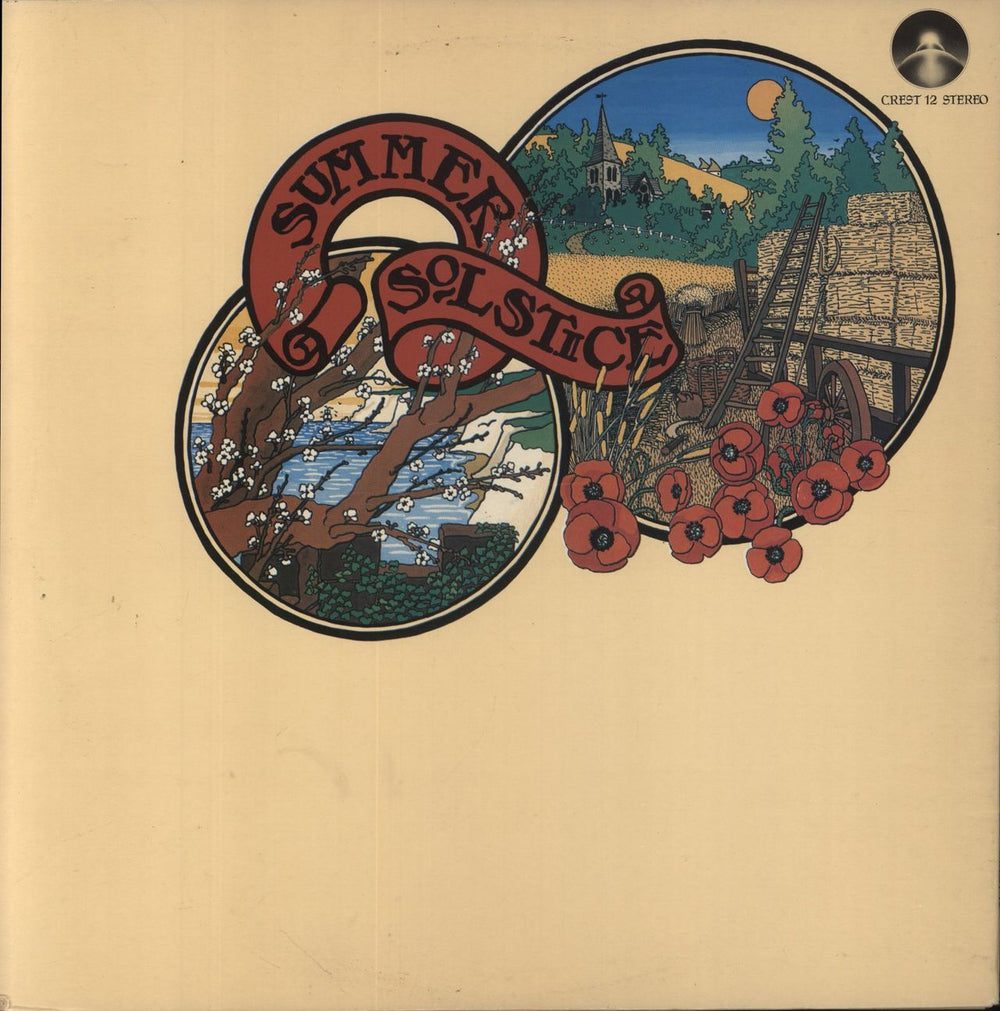 Tim Hart & Maddy Prior Summer Solstice - 3rd UK vinyl LP album (LP record)