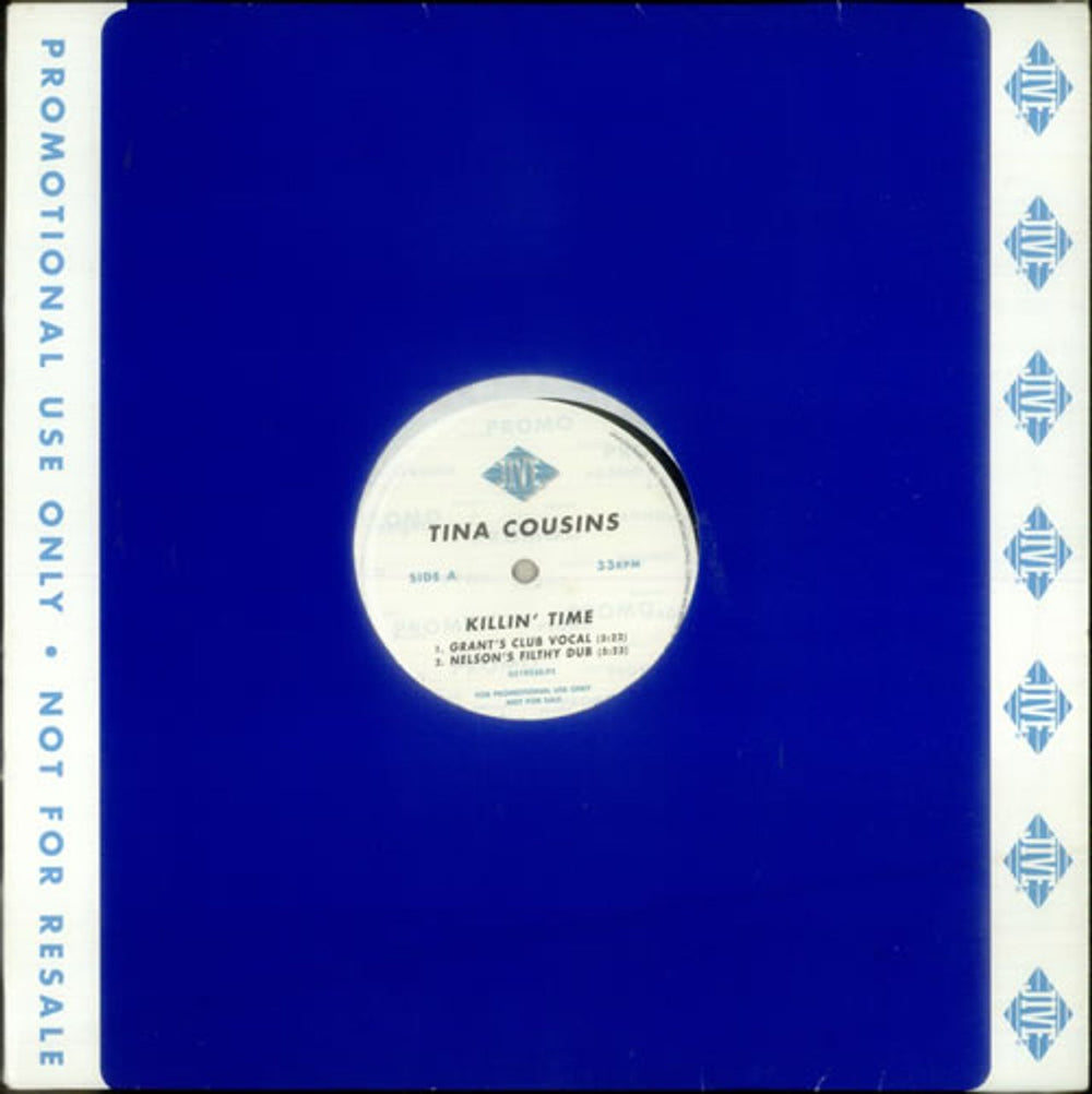 Tina Cousins Killin' Time - Remixes US Promo 12" vinyl single (12 inch record / Maxi-single) 0519230.P2