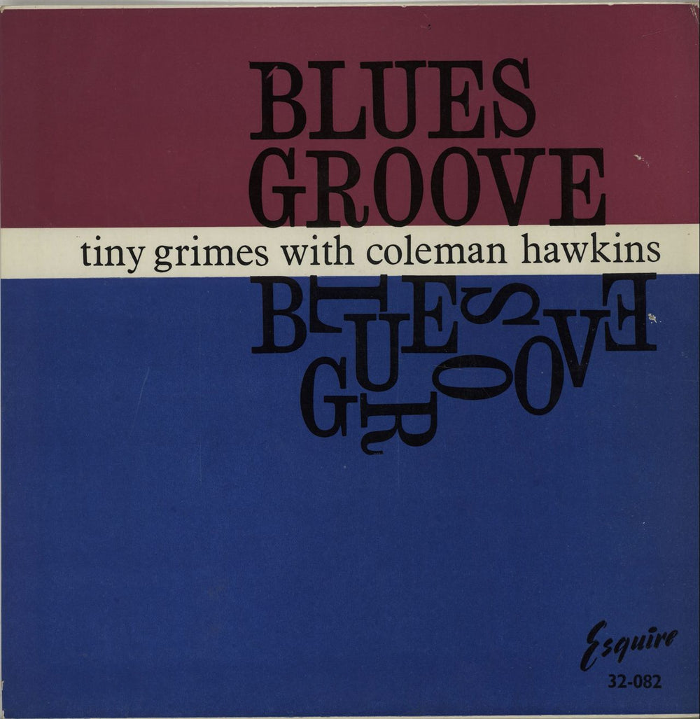 Tiny Grimes Blues Groove UK vinyl LP album (LP record) 32-082