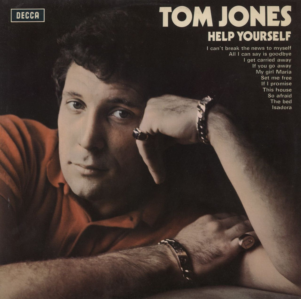 Tom Jones Help Yourself UK vinyl LP album (LP record) LK4982