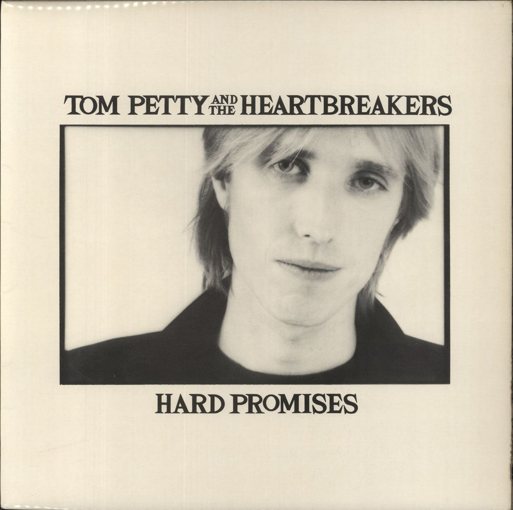 Tom Petty & The Heartbreakers Hard Promises + Insert - EX UK vinyl LP album (LP record) MCF3098