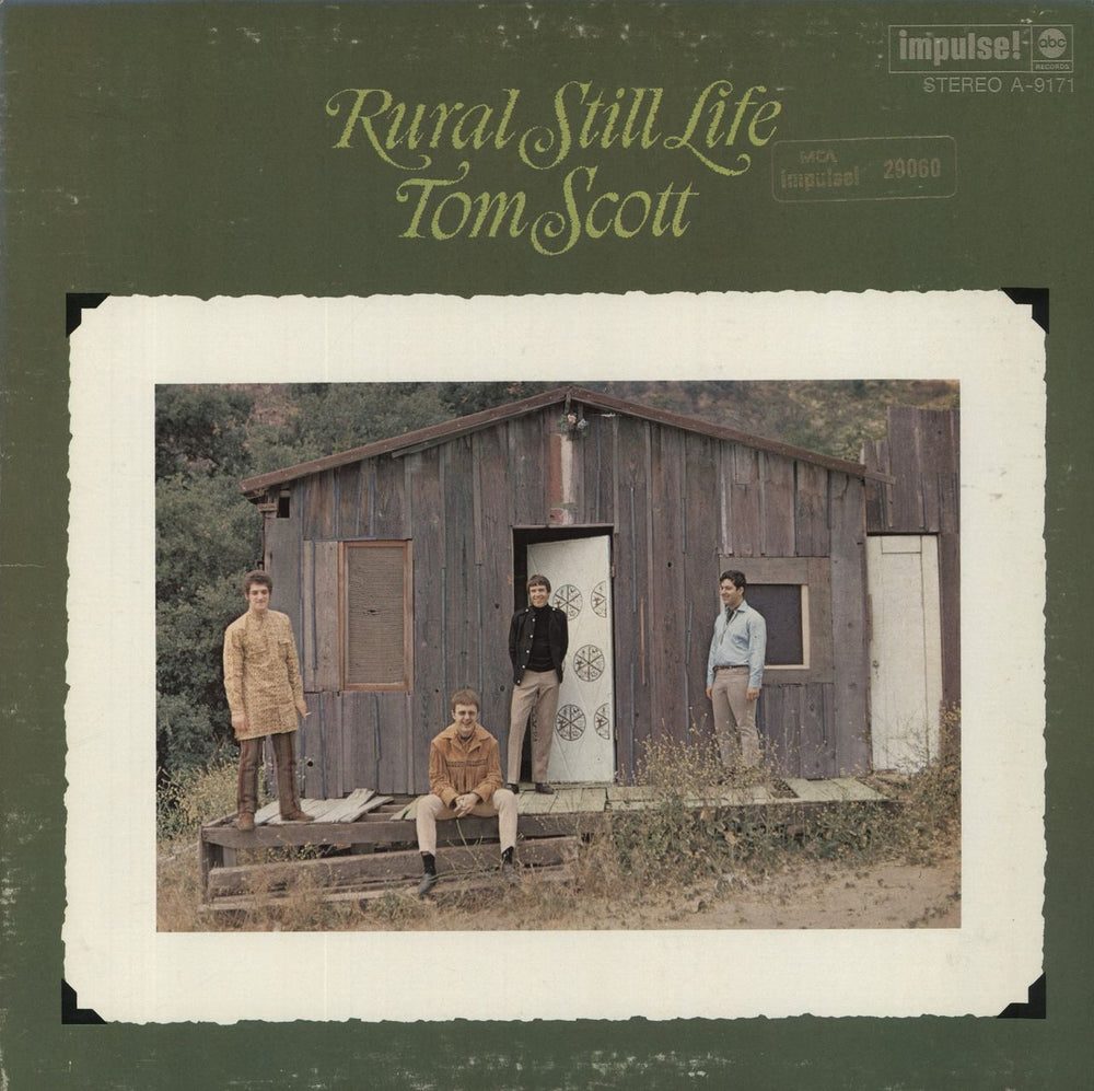 Tom Scott Rural Still Life US vinyl LP album (LP record) A-9171