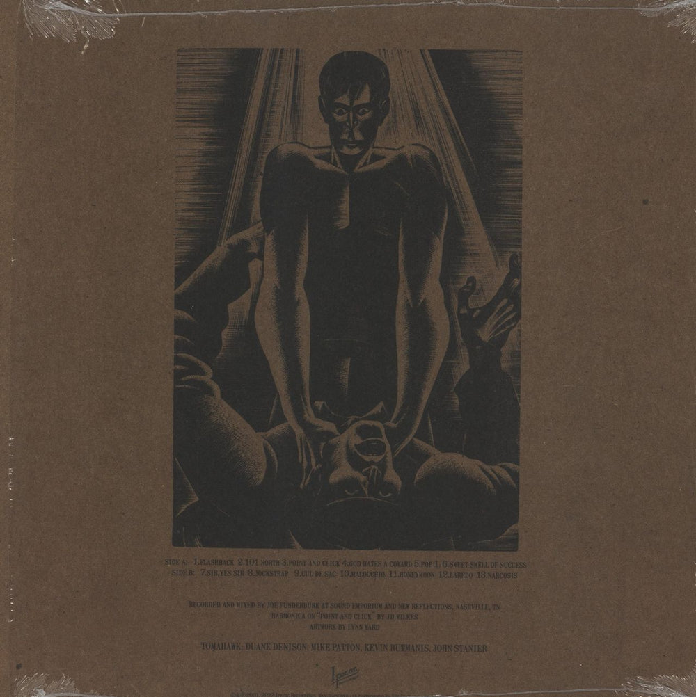 Tomahawk Tomahawk - Gold Vinyl US vinyl LP album (LP record) 689230024958