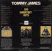 Tommy James & The Shondells 20 Greatest Hits UK vinyl LP album (LP record)