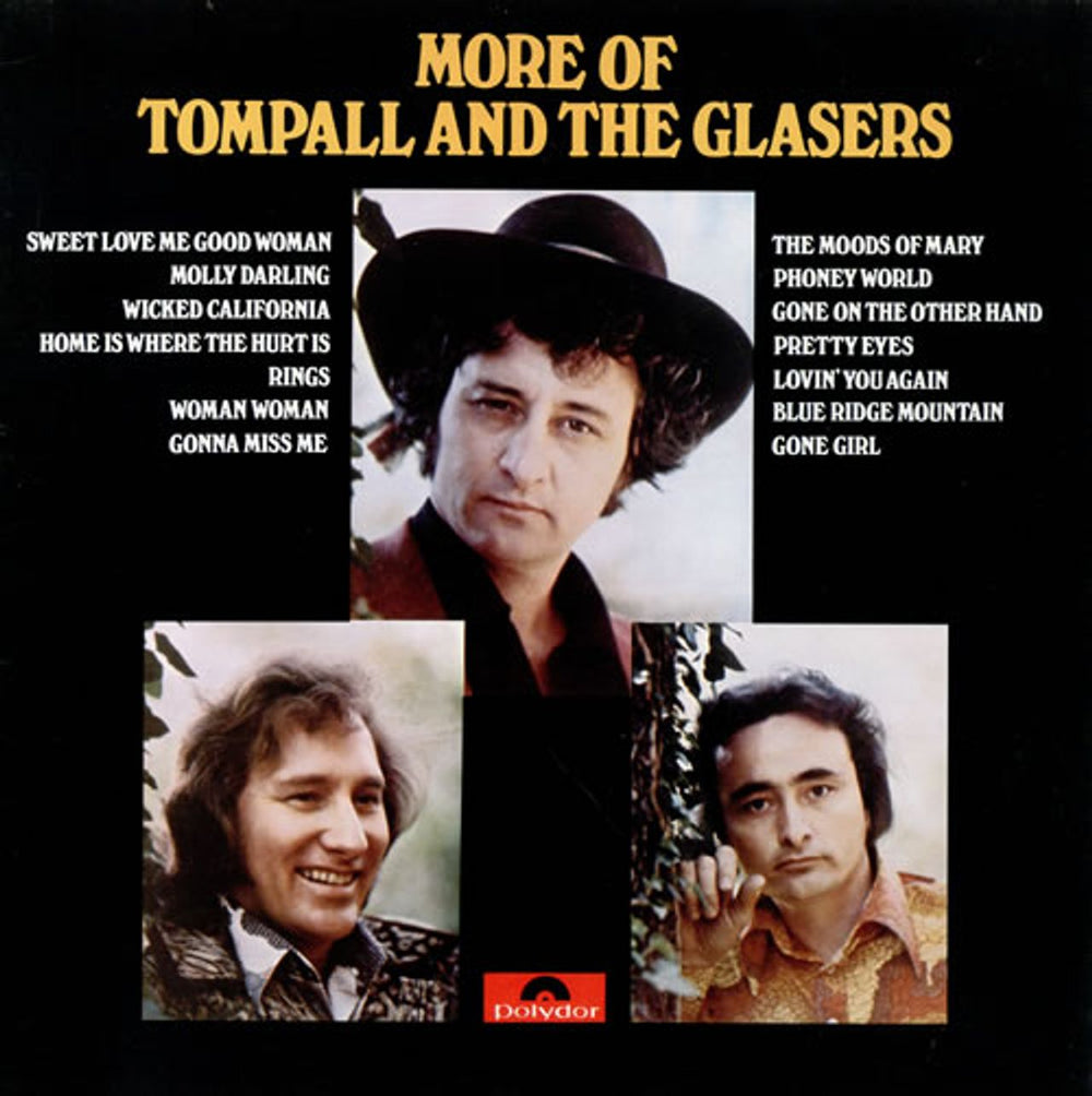 Tompall & The Glaser Brothers More Of Tompall And The Glasers UK vinyl LP album (LP record) 2460238