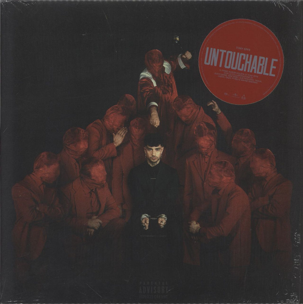 Tony Effe Untouchable + Signed Insert UK vinyl LP album (LP record) 0602438286225
