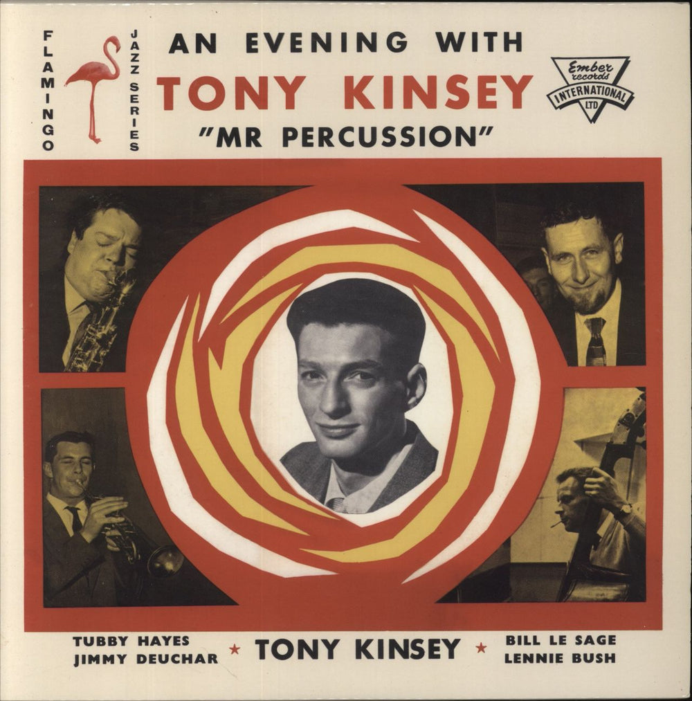 Tony Kinsey An Evening With Tony Kinsey "Mr. Percussion" UK vinyl LP album (LP record) SPTYLP002