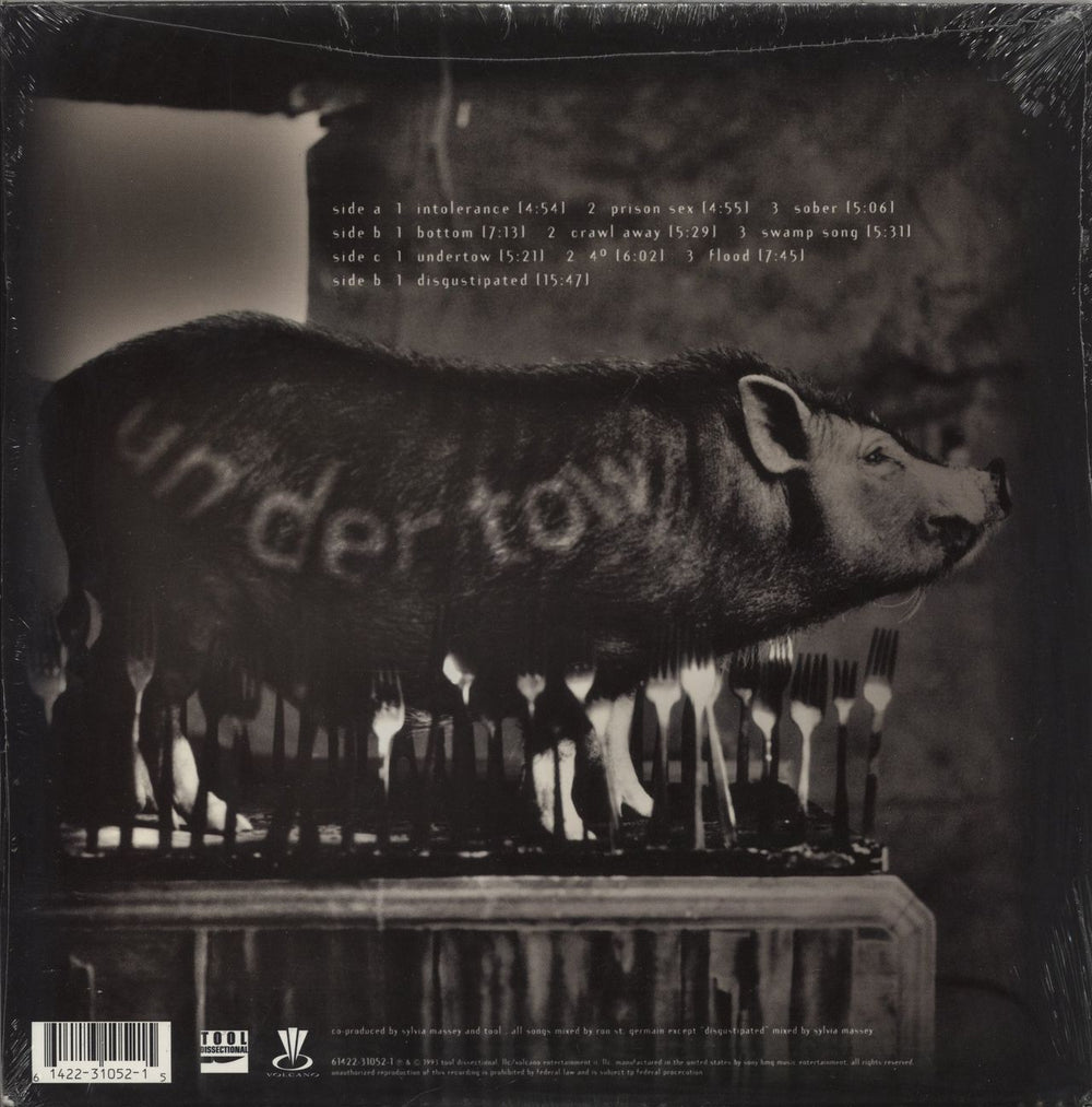 Tool Undertow US 2-LP vinyl record set (Double LP Album) 614223105215