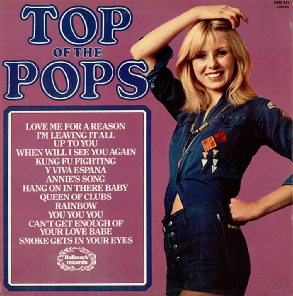 Top Of The Pops Top Of The Pops Vol. 40 UK vinyl LP album (LP record) SHM875