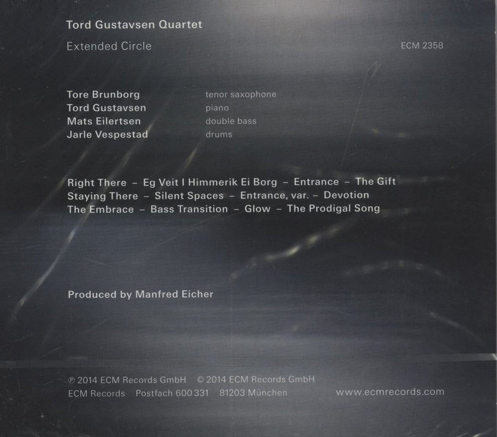 Tord Gustavsen Extended Circle - Sealed German CD album (CDLP)