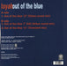 Toyah Out Of The Blue - Autographed UK 12" vinyl single (12 inch record / Maxi-single) 5027048200167