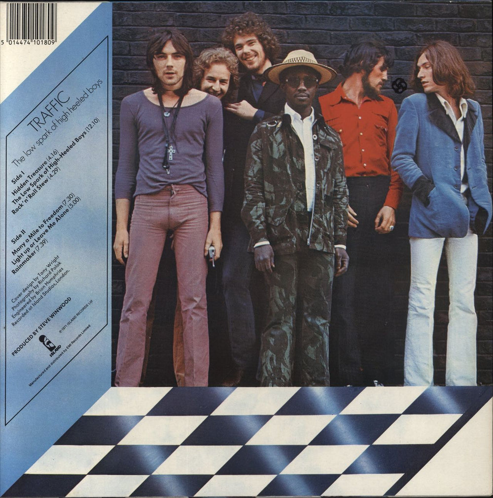 Traffic The Low Spark Of High Heeled Boys UK vinyl LP album (LP record) 5014474101809