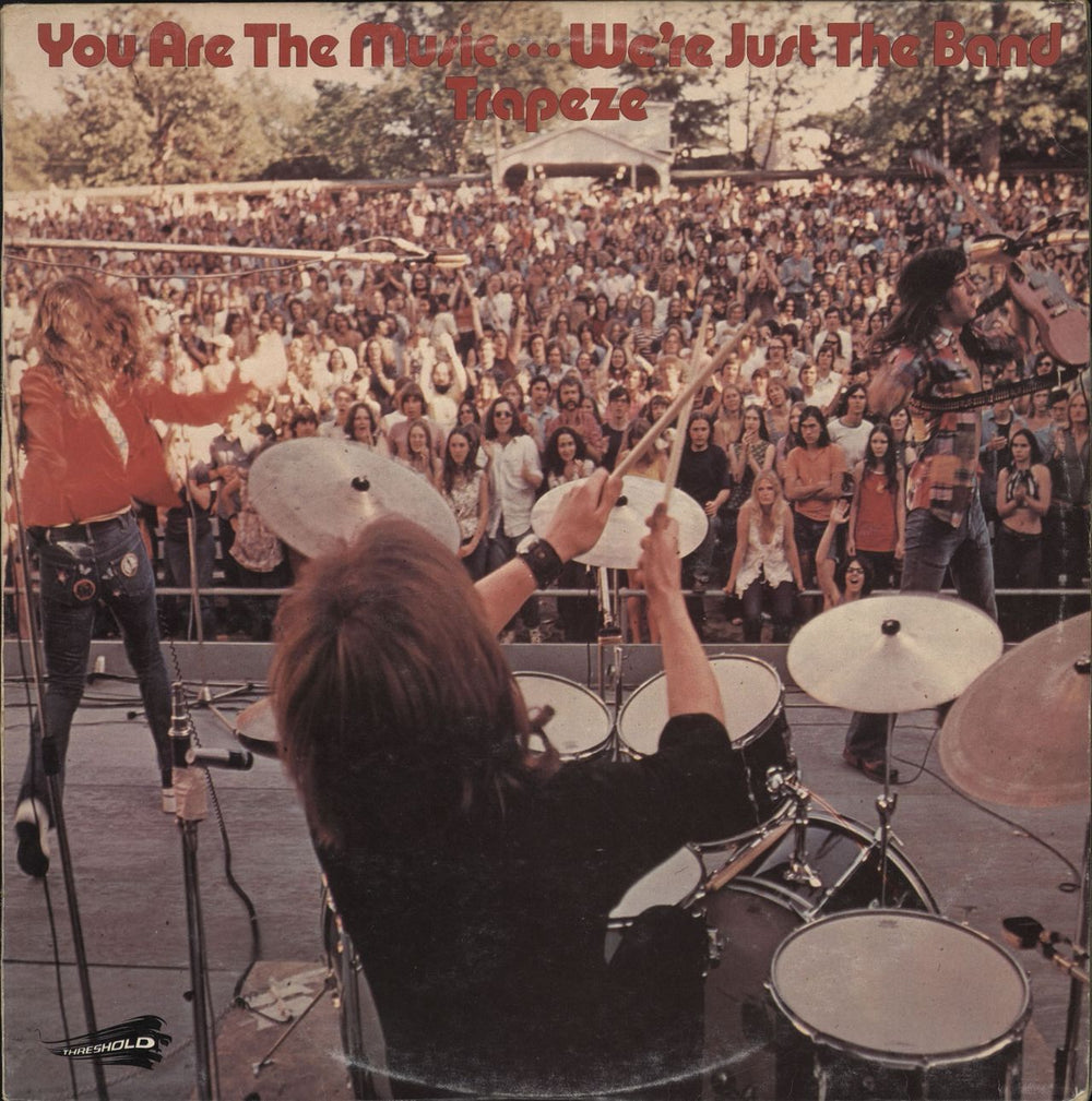 Trapeze You Are The Music...We're Just The Band - EX UK vinyl LP album (LP record) THS8