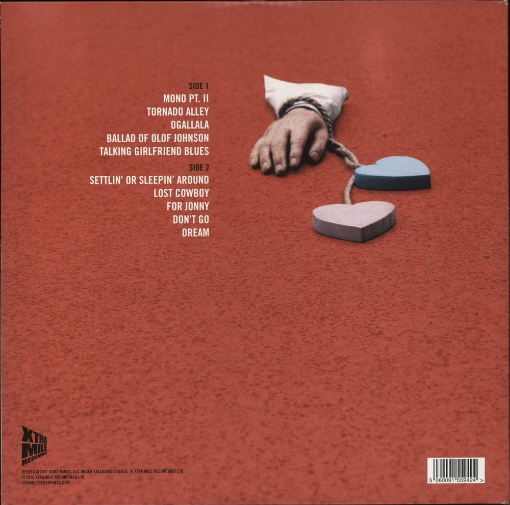 Trapper Schoepp Rangers & Valentines - Red Vinyl UK vinyl LP album (LP record) 5060091559424