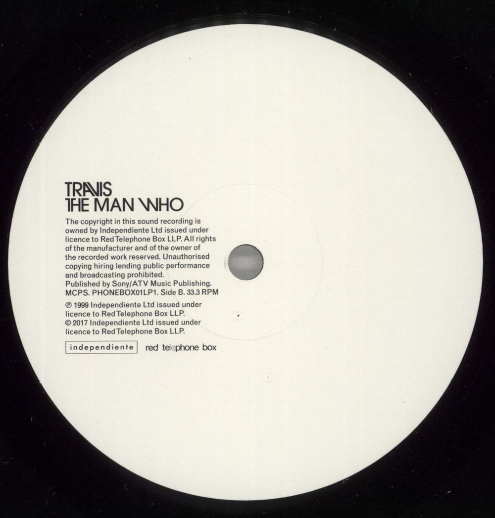 Travis (90s) The Man Who - Deluxe Edition UK box set RVSBXTH741606